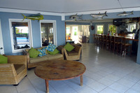lobby and bar area